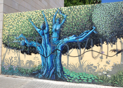 Street Murals: Tree Theme.